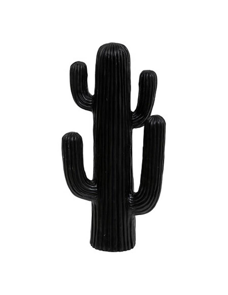Κάκτος κεραμ.μαύρος 28x14,5x57cm