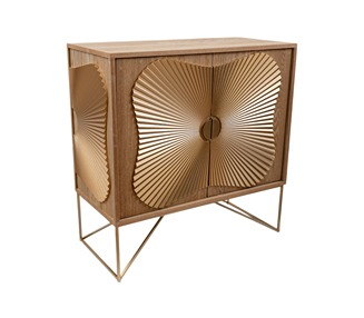 ΕΠΙΠΛΟ ΜΠΟΥΦΕΣ MDF ΚΑΦΕ ΧΡΥΣΟΣ 78,5Χ38Χ80ΕΚ