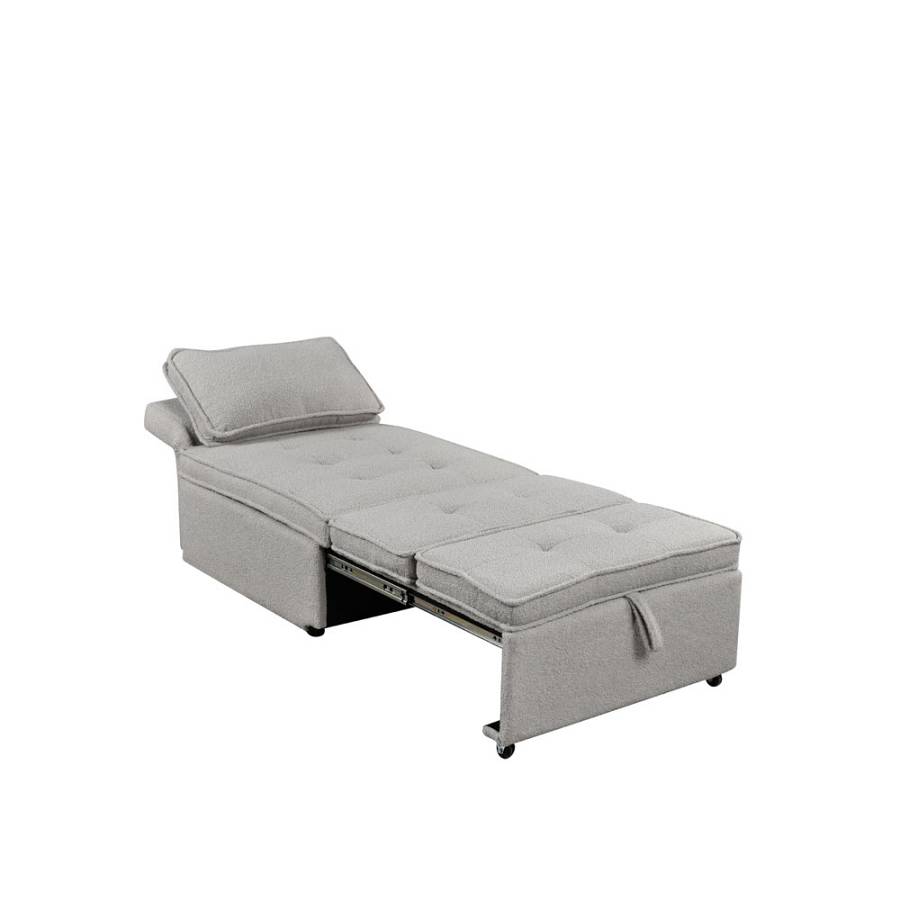 SLEEP ΠΟΛΥΘΡΟΝΑ ΚΡΕΒΑΤΙ ΓΚΡΙ 78x87x80