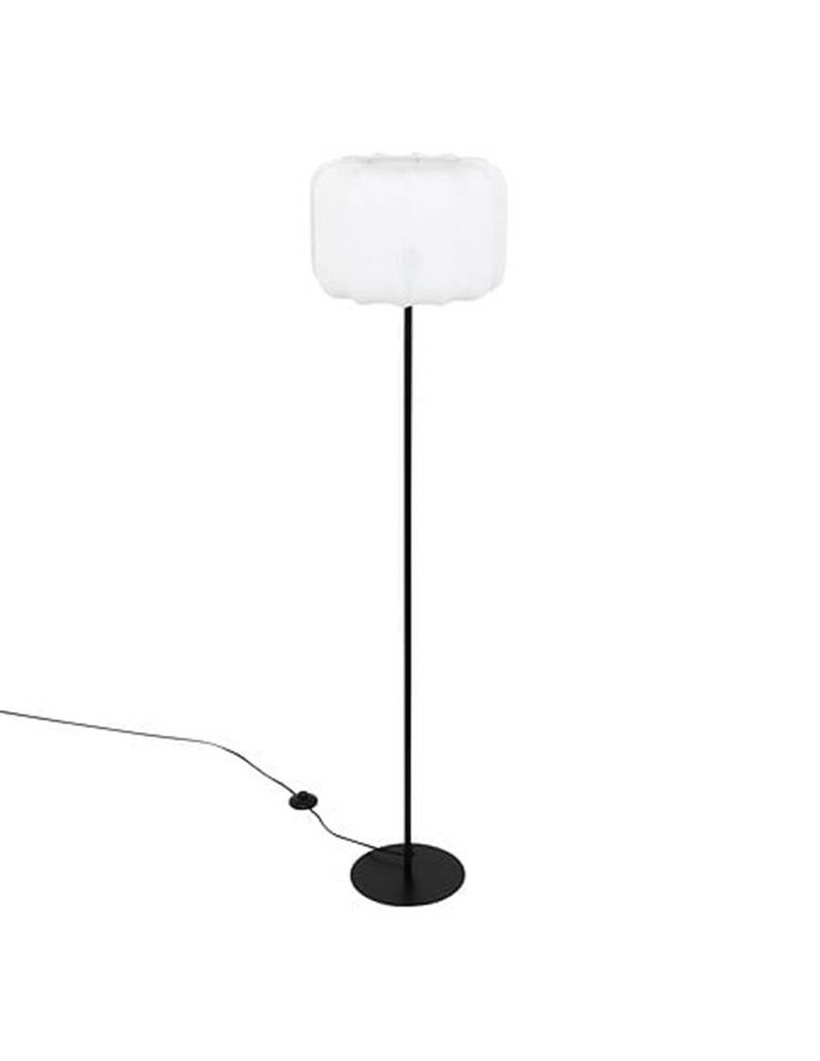 Φωτιστικό δαπέδου λευκό καπέλα Φ37 Η150cm