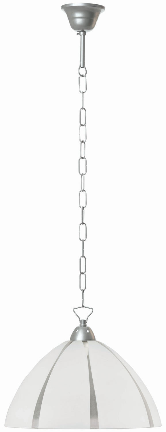 Φωτιστικό μονόφωτο γυαλί λευκό Ε27 Φ36