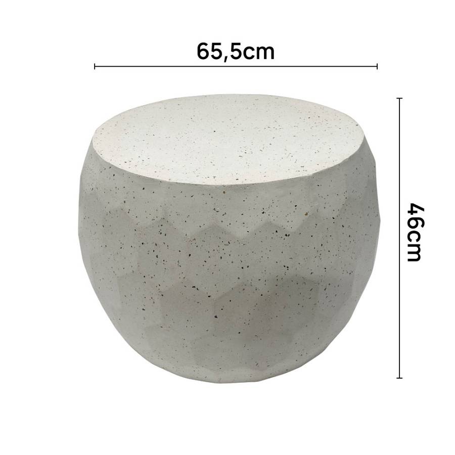 BEE MOSAIC COFFEE TABLE TERRAZZO 65.5x65.5x46