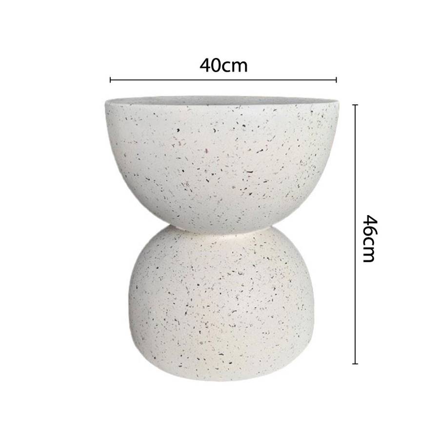 PIONI 1 SIDE TABLE TERRAZZO 40x40x46