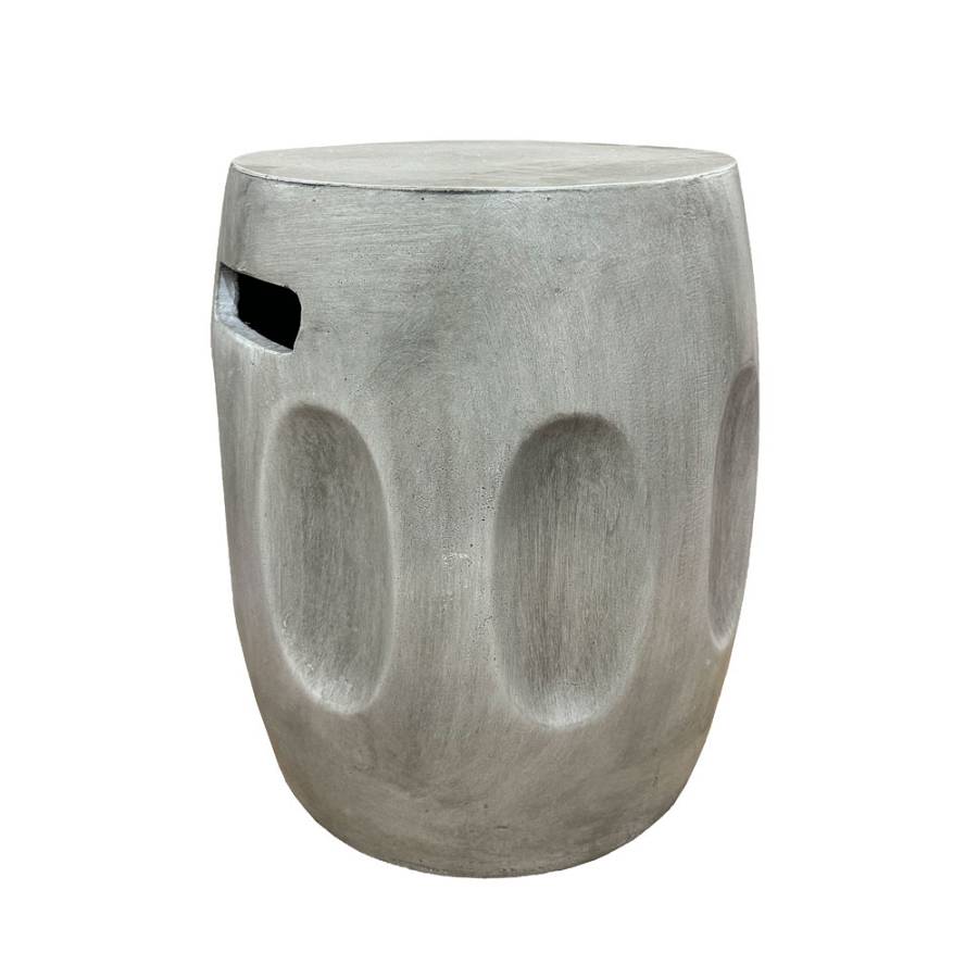 AFRICA SIDE TABLE ΓΚΡΙ 38x38x47