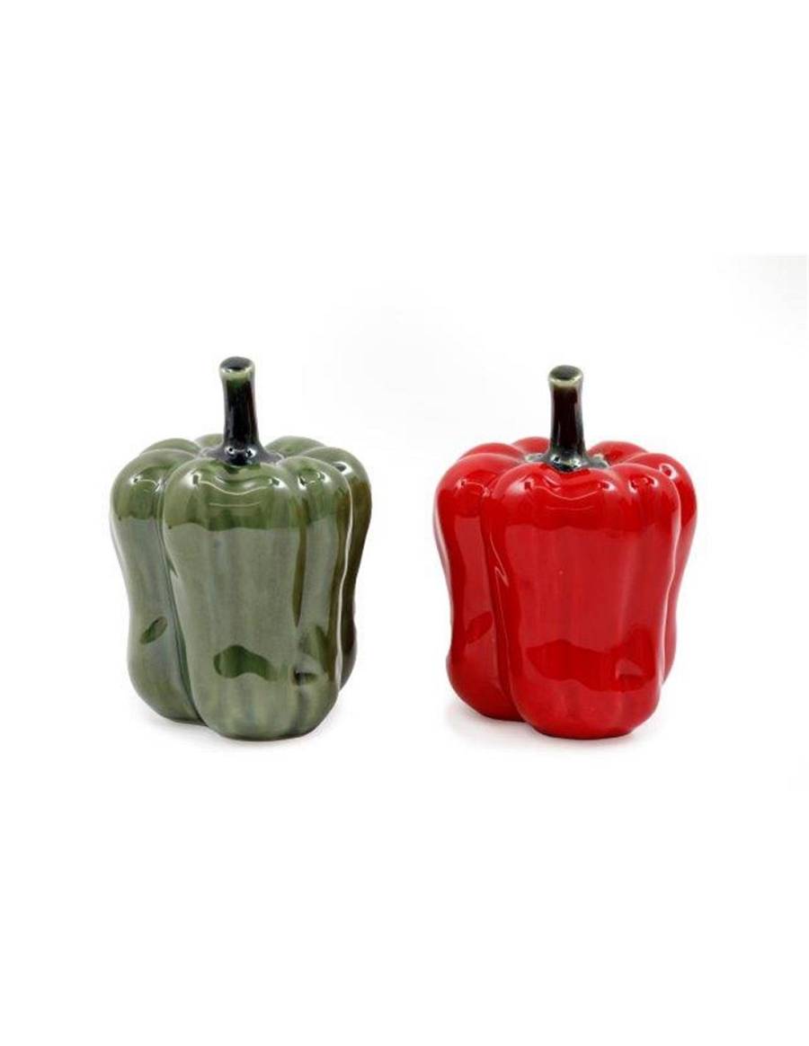 Πιπεριές κεραμικές 2 χρώματα 8,5x12cm