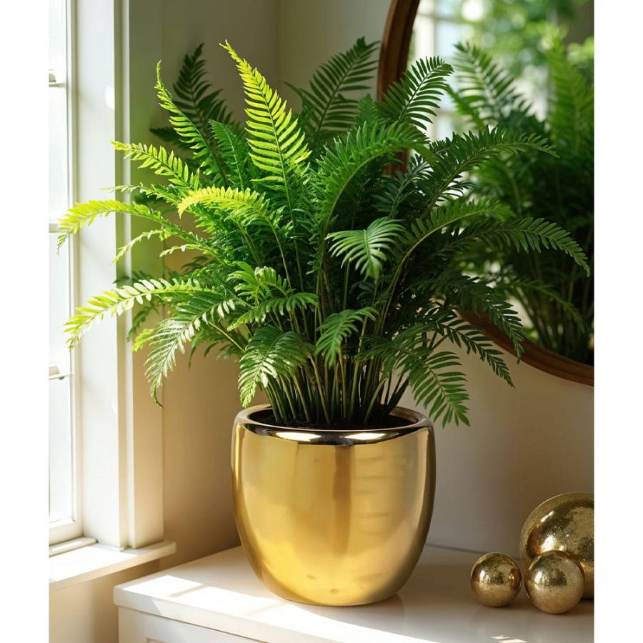 ORO ΒΑΖΟ 28x28x24 ΚΕΡΑΜΙΚΟ ΧΡΥΣΟ