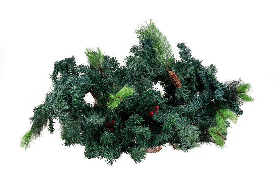 ΧΡΙΣΤΟΥΓΕΝΝΙΑΤΙΚΗ ΓΥΡΛΑΝΤΑ ΜΕ ΚΟΥΚΟΥΝΑΡΕΣ