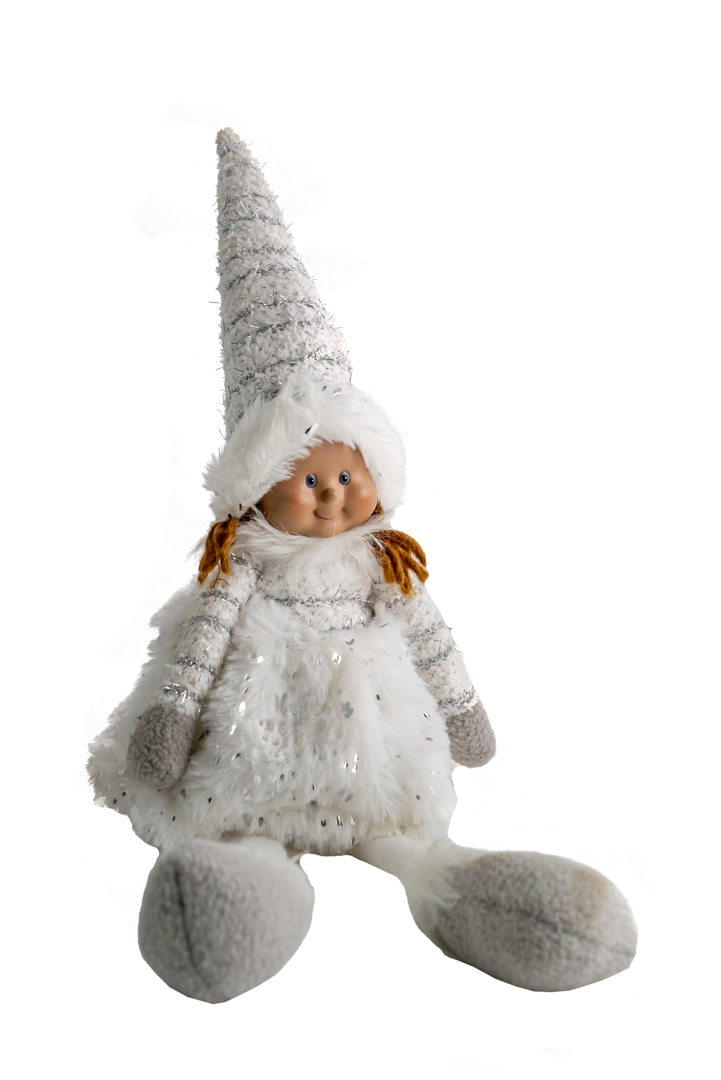 ΚΟΥΚΛΑ ΚΑΘΙΣΤΗ  ΑΣΗΜΟΛΕΥΚΗ ΚΑΠΕΛΟ 14X13Χ30ΕΚ