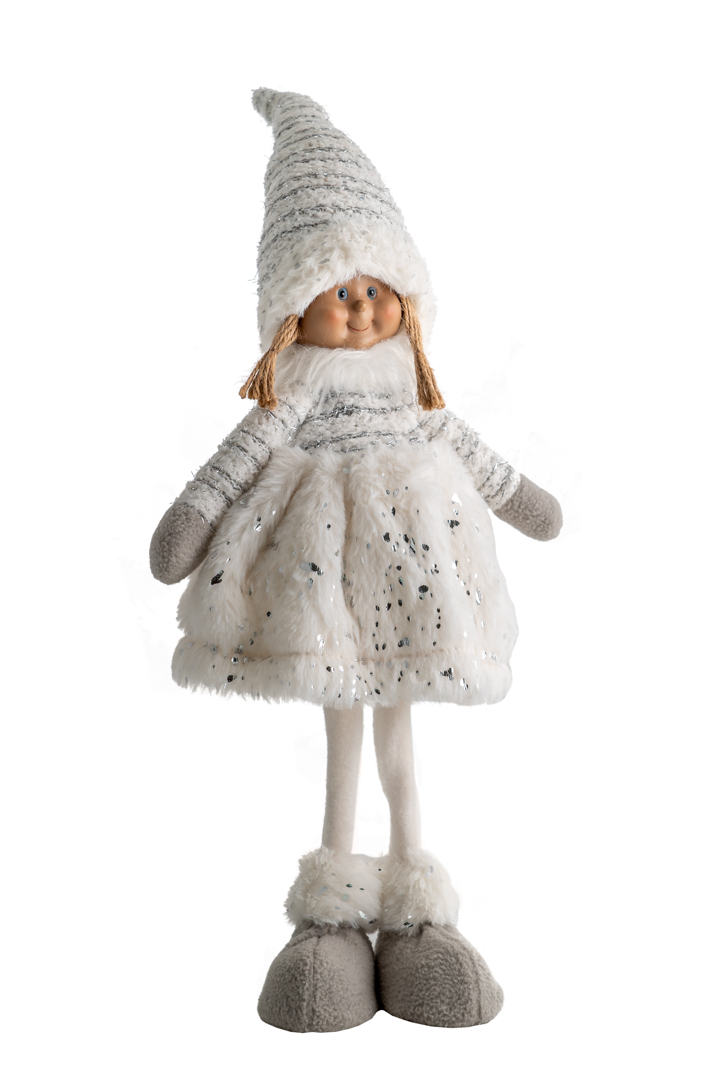 ΚΟΥΚΛΑ ΟΡΘΙΑ  ΑΣΗΜΟΛΕΥΚΗ  18Χ15Χ58ΕΚ