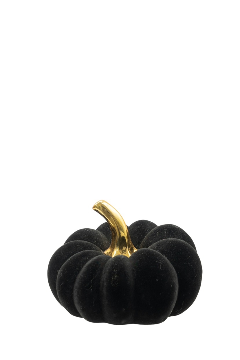 ΚΕΡΑΜΙΚΗ ΚΟΛΟΚΥΘΑ ΚΕΡΑΜΙΚΗ ΒΕΛΟΥΔΙΝΗ ΜΑΥΡΗ ΜΕ ΧΡΥΣΟ ΚΟΤΣΑΝΙ 14,5Χ14,5Χ11,5ΕΚ