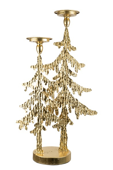 ΧΡΙΣΤΟΥΓΕΝΝΙΑΤΙΚΑ ΔΕΝΤΡΑ  ΜΕΤΑΛΛΙΚΑ ΚΗΡΟΠΗΓΙΟ ΧΡΥΣΑ ΤΡΙΑ  ΣΕ ΒΑΣΗ 33Χ20,5Χ64ΕΚ