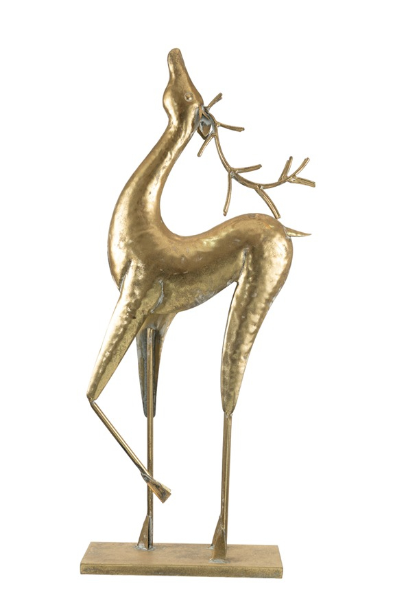 ΧΡΙΣΤΟΥΓΕΝΝΙΑΤΙΚΟΣ ΤΑΡΑΝΔΟΣ ΜΕΤΑΛΛΙΚΟΣ ΧΡΥΣΟΣ  ΣΕ ΒΑΣΗ  31Χ10Χ68,5ΕΚ