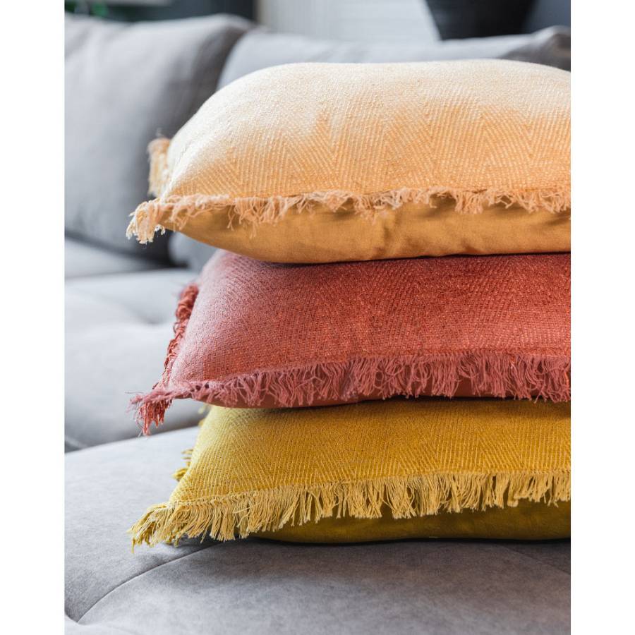 BELUD ΔΙΑΚΟΣΜΗΤΙΚΟ ΜΑΞΙΛΑΡΙ 45x45 ΥΦΑΣΜΑ ΜΠΕΖ POLYESTER