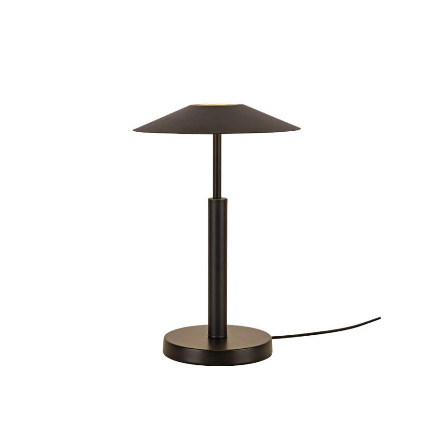 Inlight Επιτραπέζιο φωτιστικό σε μαύρο χρώμα LED 10W D:28x45cm (3063-Black)