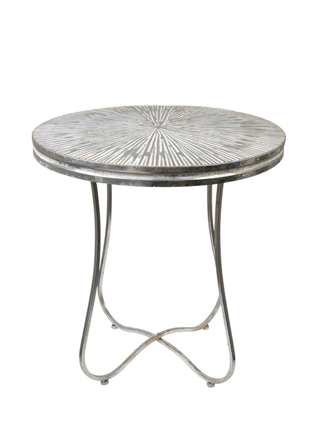 ΜΕΤΑΛΛΙΚΟ ΤΡΑΠΕΖΙ ΓΡΑΜΜΕΣ ΑΣΗΜΙ ΑΝΤΙΚΕ 60Χ60Χ65,5ΕΚ