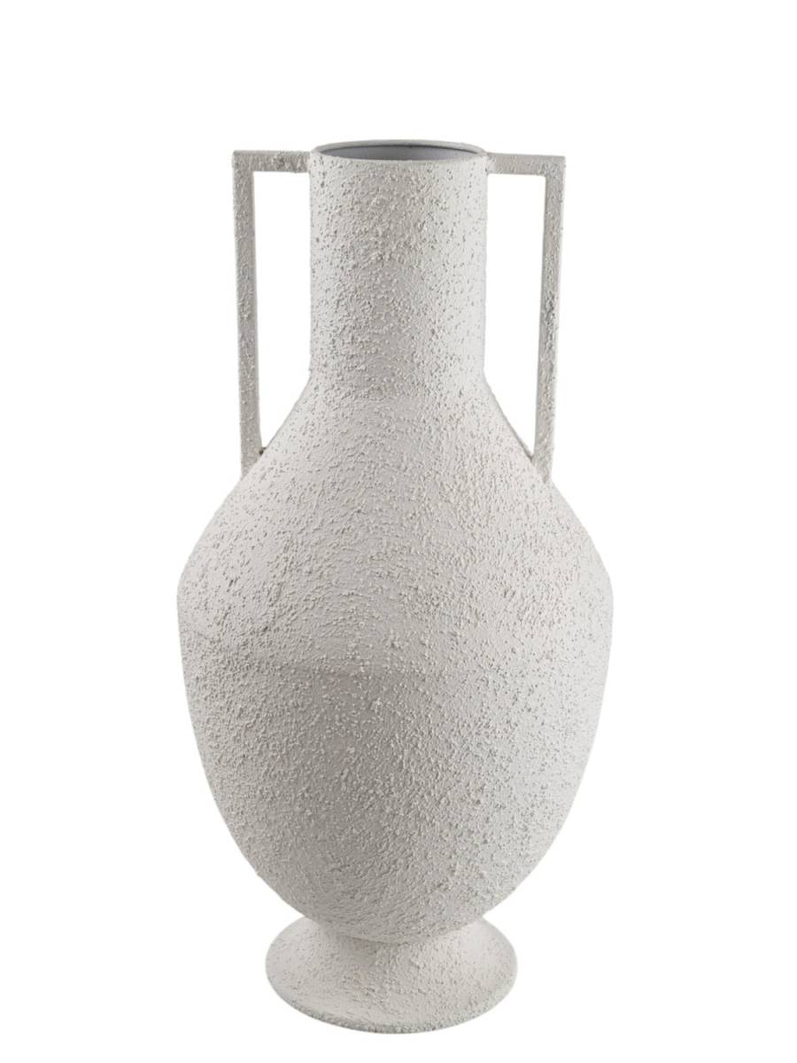 ΜΕΤΑΛΛΙΚΟ ΒΑΖΟ ΑΜΦΟΡΕΑΣ ΛΕΥΚΟΣ 21Χ21Χ41ΕΚ