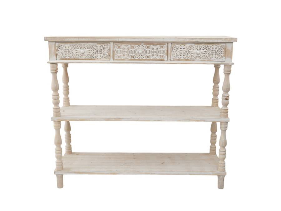 ΕΠΙΠΛΟ ΚΟΝΣΟΛΑ ΜΕ ΡΑΦΙΑ 120Χ40Χ97ΕΚ