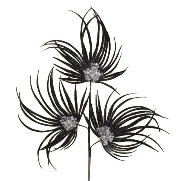 ΚΛΑΔΙ ΜΑΥΡΟ-ΑΣΗΜΙ GLITTER