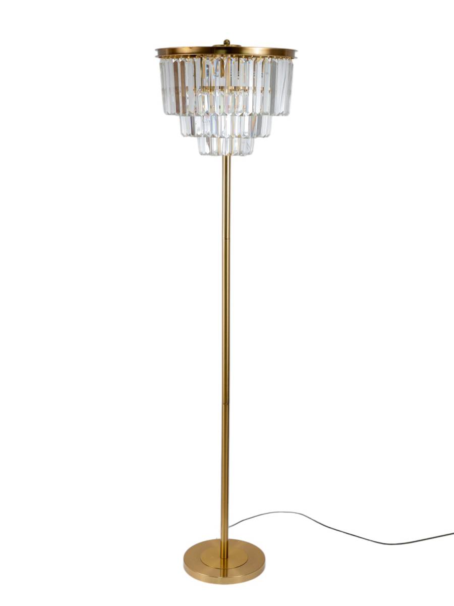 ΦΩΤΙΣΤΙΚΟ ΔΑΠΕΔΟΥ ΜΕ ΛΕΥΚΑ ΚΡΥΣΤΑΛΑΚΙΑ ΚΑΙ ΧΡΥΣΗ ΒΑΣΗ 40Χ160ΕΚ