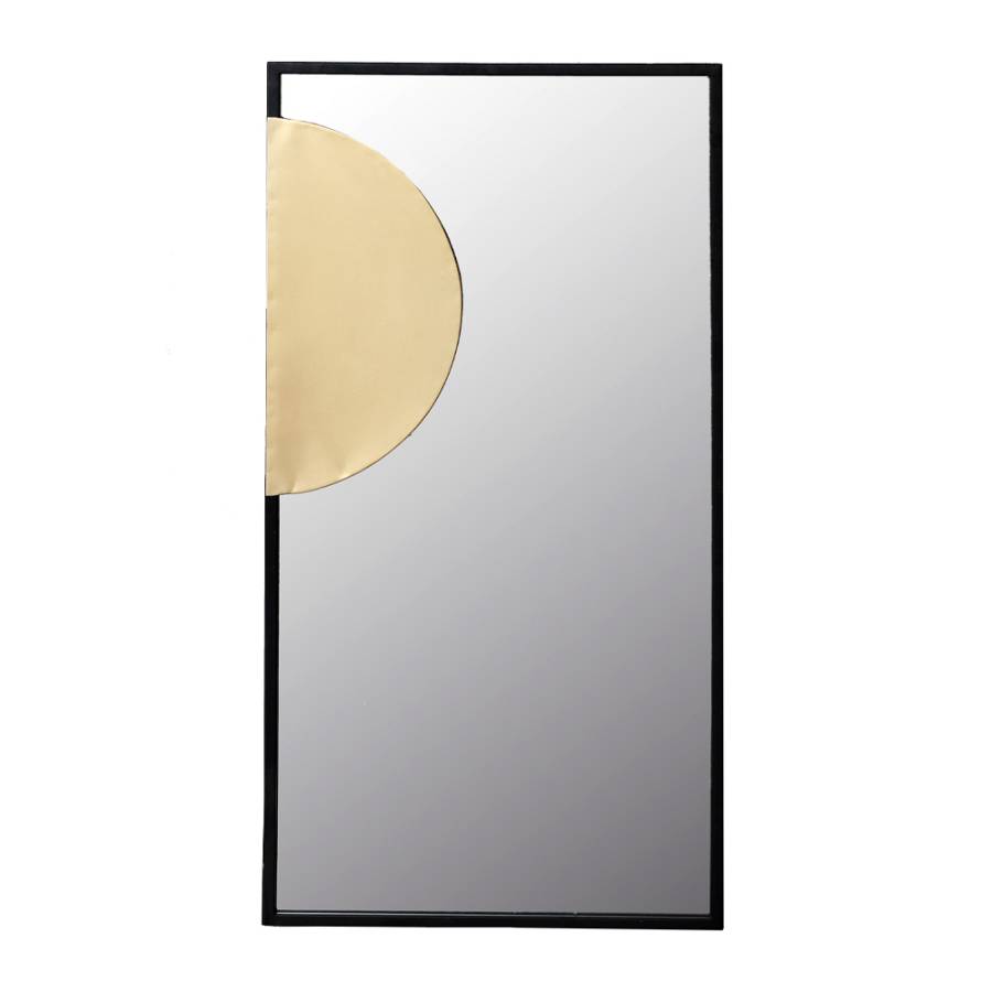 LAMINA 91,4 ΚΑΘΡΕΠΤΗΣ ΤΟΙΧΟΥ ΜΑΥΡΟ 45.7x2x91.4