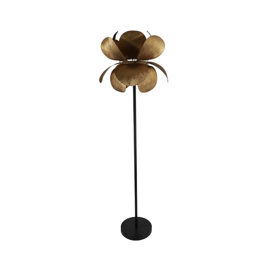 BLOSSOM ΦΩΤΙΣΤΙΚΟ ΕΠΙΔΑΠΕΔΙΟ 44x44x152 ΜΕΤΑΛΛΟ BROWN GOLD