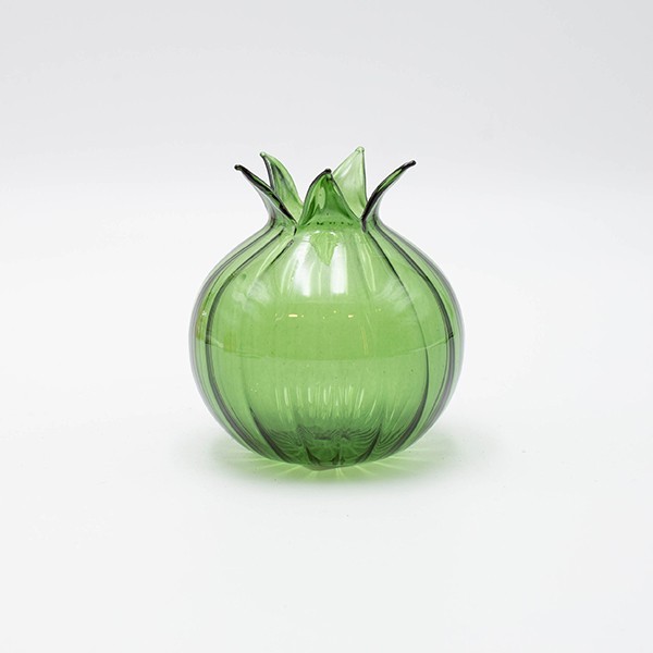 ΓΥΑΛΙΝΟ ΡΟΔΙ, ΔΙΑΦΑΝΟ ΠΡΑΣΙΝΟ, 9.8cm