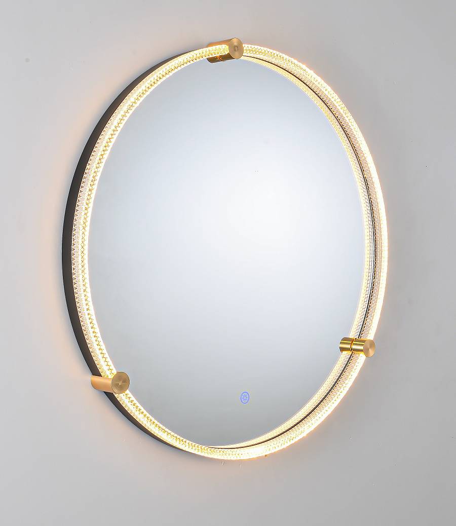 MIC-04 ΚΑΘΡΕΠΤΗΣ ΑΒ ΣΤΡΟΓΓΥΛΟΣ ΟΞΥΝΤΕ ΠΙΑΣΤΡΑΚΙΑ ΔΙΑΚΟΣΜΗΤΙΚΑ  LED ΦΩΤΙΣΜΟΣ TOUCH