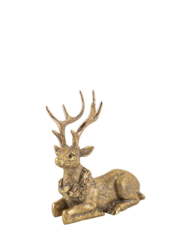 ΧΡΙΣΤΟΥΓΕΝΝΙΑΤΙΚΟΣ ΠΟΛΥΕΣΤΕΡΙΚΟΣ ΤΑΡΑΝΔΟΣ ΚΑΘΙΣΤΟΣ  ΧΡΥΣΟΣ 15Χ10Χ16ΕΚ