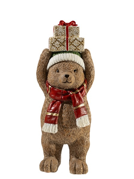 ΧΡΙΣΤΟΥΓΕΝΝΙΑΤΙΚΟ ΑΡΚΟΥΔΑΚΙ ΚΟΚΚΙΝΟ 9Χ8Χ22ΕΚ