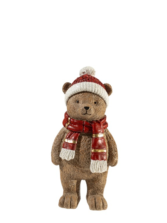 ΧΡΙΣΤΟΥΓΕΝΝΙΑΤΙΚΟ ΑΡΚΟΥΔΑΚΙ ΚΟΚΚΙΝΟ 8Χ7,5Χ17ΕΚ