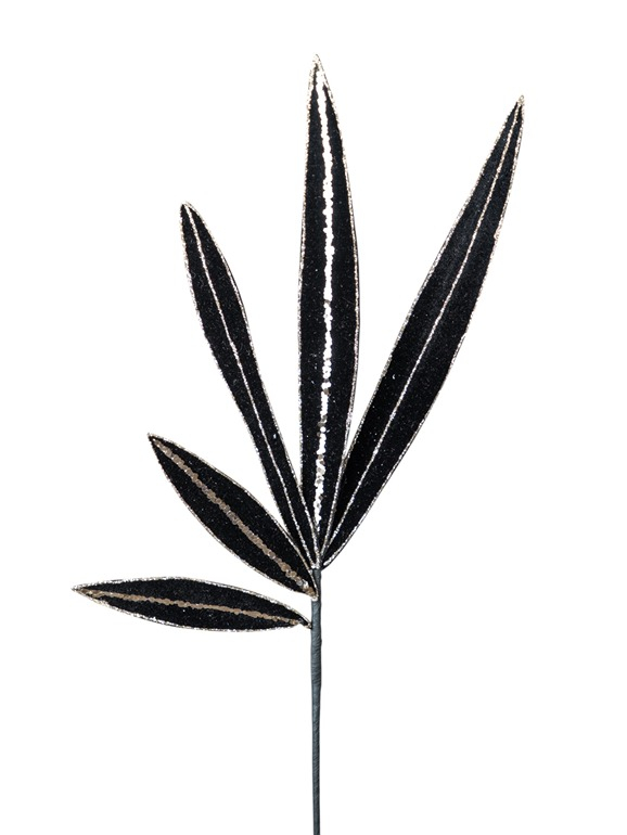 ΧΡΙΣΤΟΥΓΕΝΝΙΑΤΙΚΑ ΦΥΛΛΑ ΒΕΛΟΥΔΙΝΑ ΜΑΥΡΑ 55ΕΚ