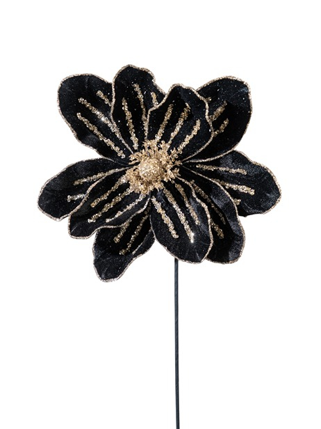 ΧΡΙΣΤΟΥΓΕΝΝΙΑΤΙΚΟ ΛΟΥΛΟΥΔΙ ΒΕΛΟΥΔΙΝΟ  ΜΑΥΡΟ 25X50ΕΚ