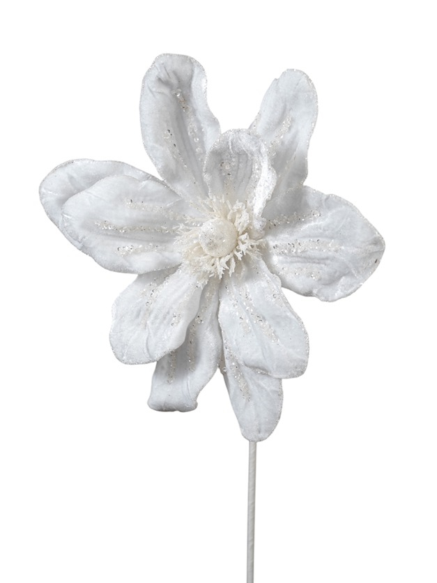 ΧΡΙΣΤΟΥΓΕΝΝΙΑΤΙΚΟ ΛΟΥΛΟΥΔΙ ΒΕΛΟΥΔΙΝΟ  ΛΕΥΚΟ 25X50ΕΚ