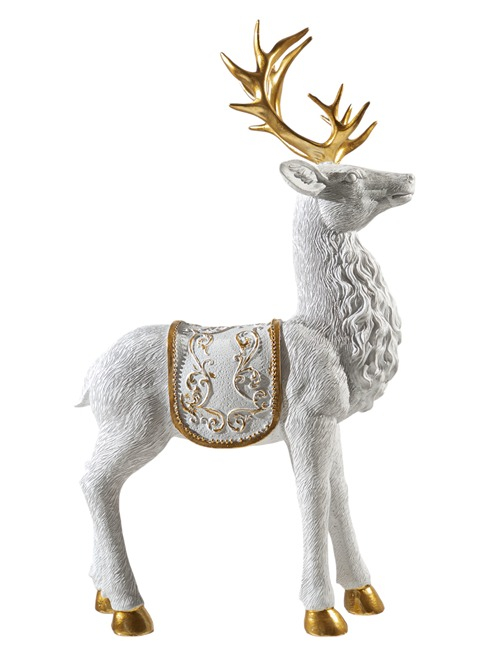 ΧΡΙΣΤΟΥΓΕΝΝΙΤΑΙΚΟΣ ΠΟΛΥΕΣΤΡΕΡΙΚΟΣ ΤΑΡΑΝΔΟΣ ΜΕ ΣΕΛΑ ΛΕΥΚΟΣ ΧΡΥΣΟΣ 20Χ7,6Χ33,7ΕΚ