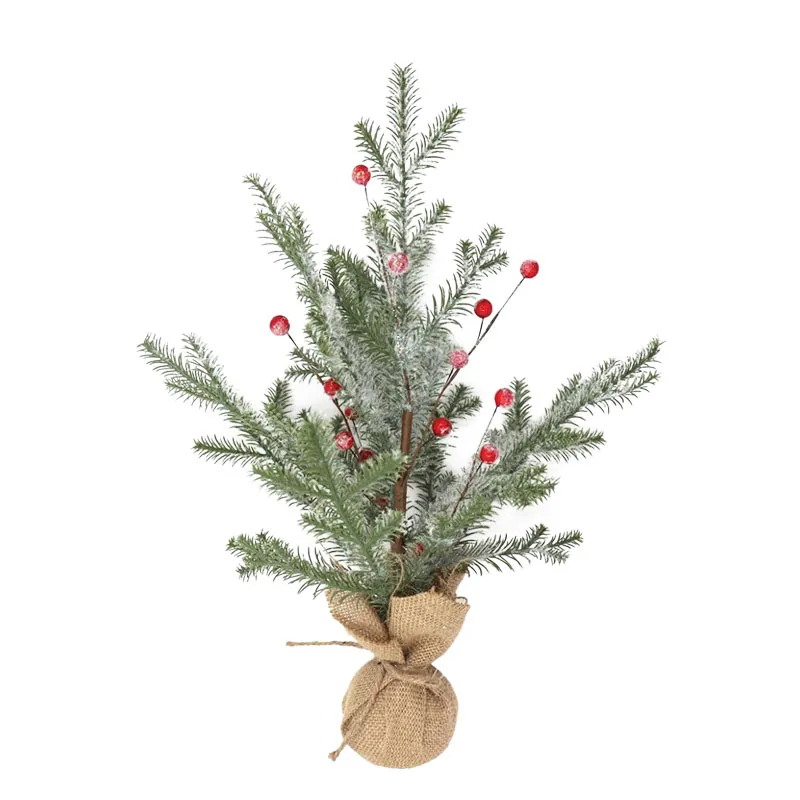 ΧΡΙΣΤΟΥΓΓΕΝΙΑΤΙΚΟ ΔΕΝΤΡΑΚΙ ΣΕ ΠΟΥΓΚΙ ΕΛΑΤΟ ΜΕ ΚΑΡΠΟΥΣ ΓΚΙ - Υ47cm 360/ΚΙΒ