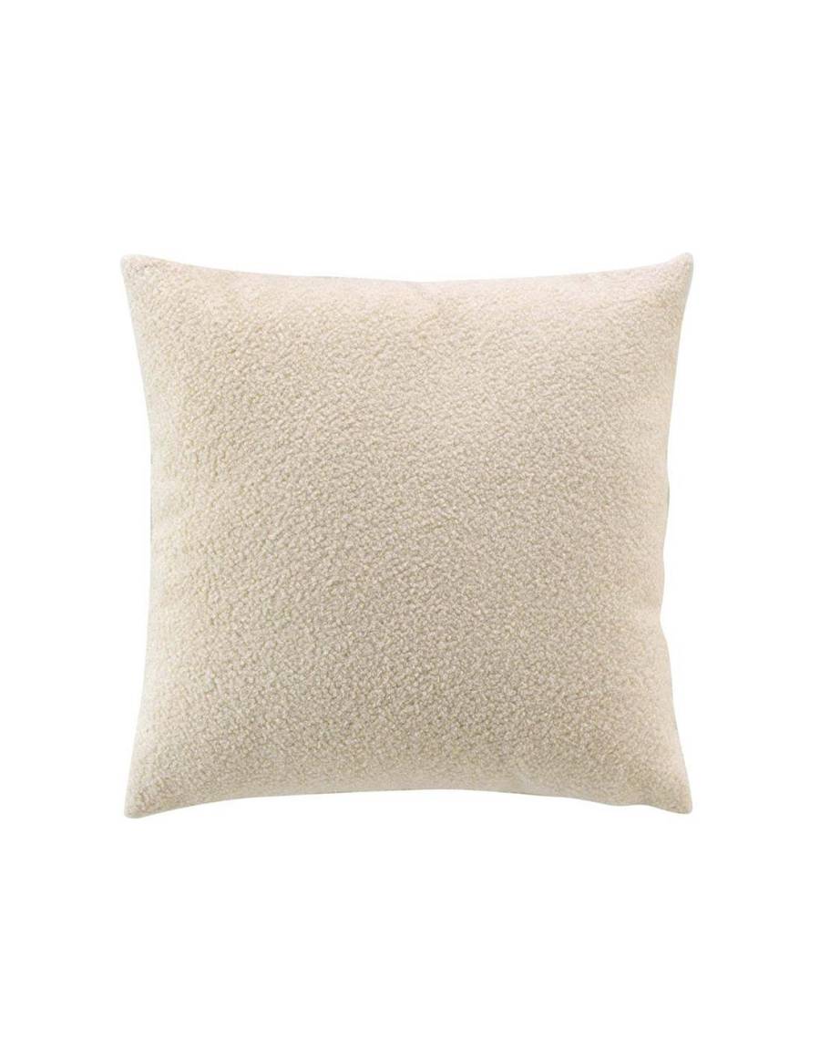 Μαξιλάρι curly wooly εκρού 45x45cm