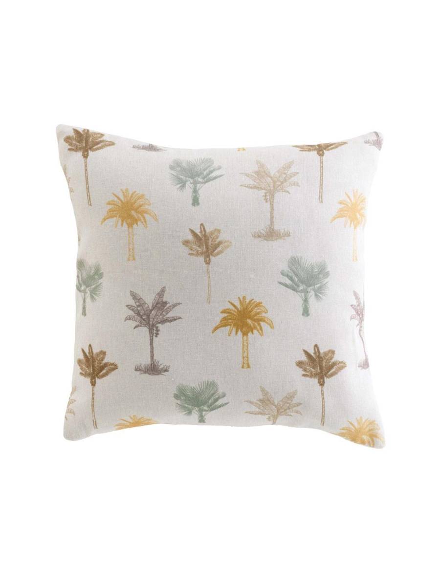 Μαξιλάρι  λευκό polycotton Palmelia 45x45cm