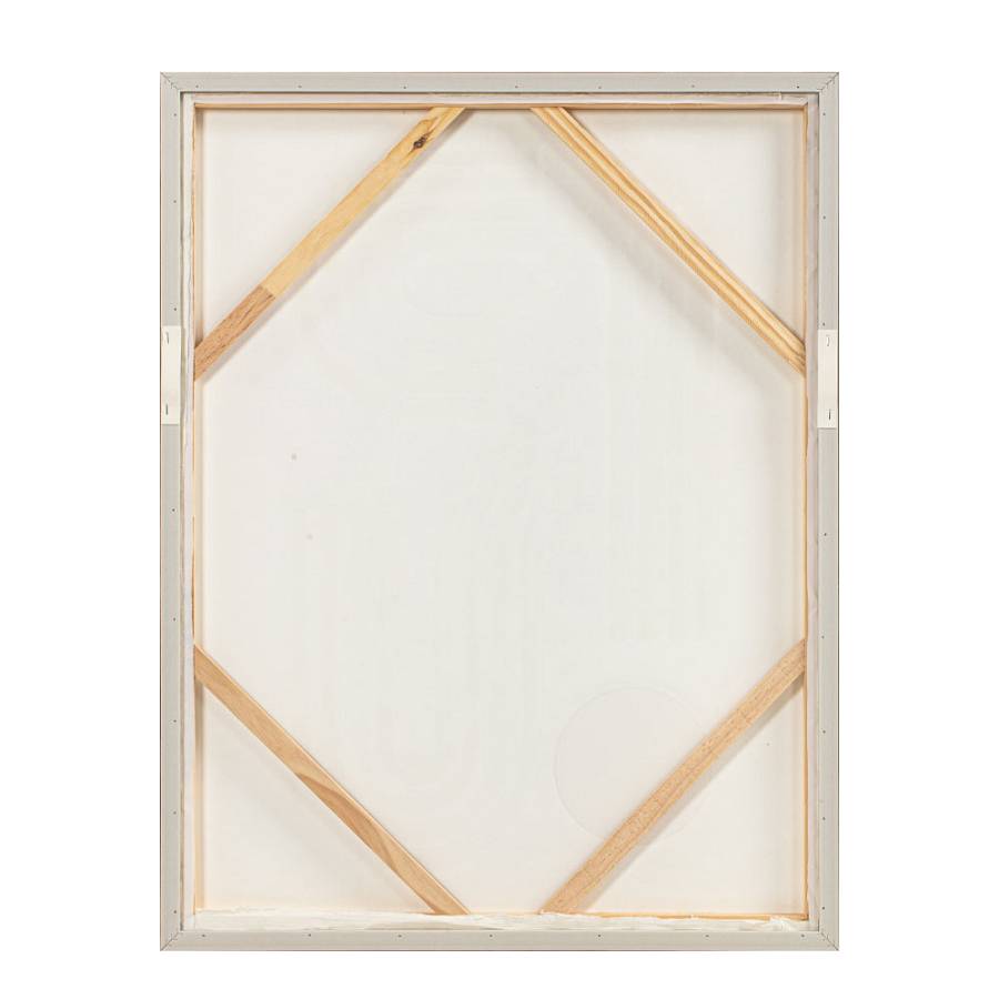 CURVA 2 ΠΙΝΑΚΑΣ ΔΙΑΚΟΣΜΗΤΙΚΟΣ ΜΕ ΚΟΡΝΙΖΑ 70x90x3.8cm ΚΑΜΒΑΣ BEIGE BEIGE ΞΥΛΟ ΦΥΣΙΚΟ