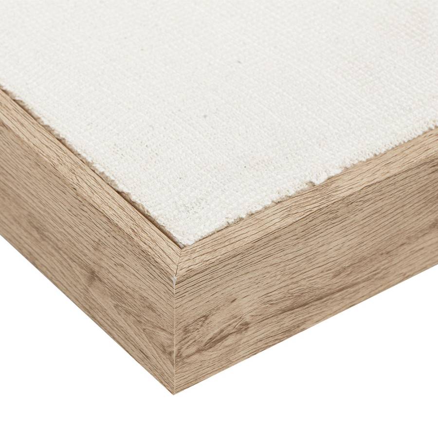 LIGHT MOUNT B ΠΙΝΑΚΑΣ ΔΙΑΚΟΣΜΗΤΙΚΟΣ ΜΕ ΚΟΡΝΙΖΑ 80x80x3.8cm ΚΑΜΒΑΣ BEIGE BEIGE ΞΥΛΟ ΦΥΣΙΚΟ