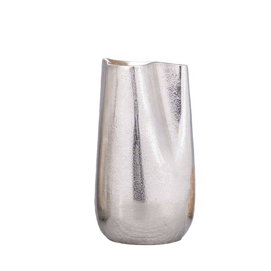 NATURE VESSEL ΒΑΖΟ 15x14x27cm ΑΛΟΥΜΙΝΙΟ ΑΣΗΜΙ