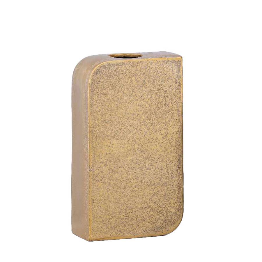 BRICK ΒΑΖΟ 14.5x7x26cm ΑΛΟΥΜΙΝΙΟ ΧΡΥΣΟ
