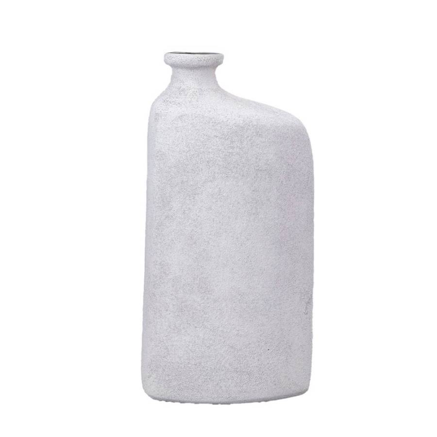 ESPRIT ΒΑΖΟ 17x14x36cm ΑΛΟΥΜΙΝΙΟ ΑΣΠΡΟ