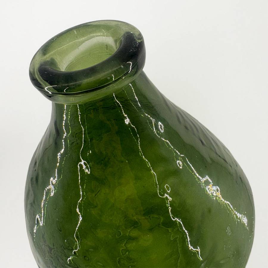 SPICE ΒΑΖΟ 22x22x35.5cm ΓΥΑΛΙ ΠΡΑΣΙΝΟ