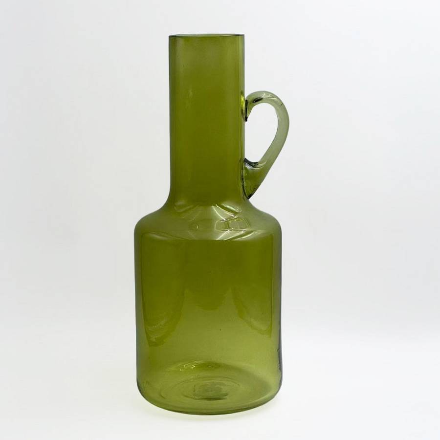 ARTISAN ΒΑΖΟ 14x14x35cm ΓΥΑΛΙ ΠΡΑΣΙΝΟ