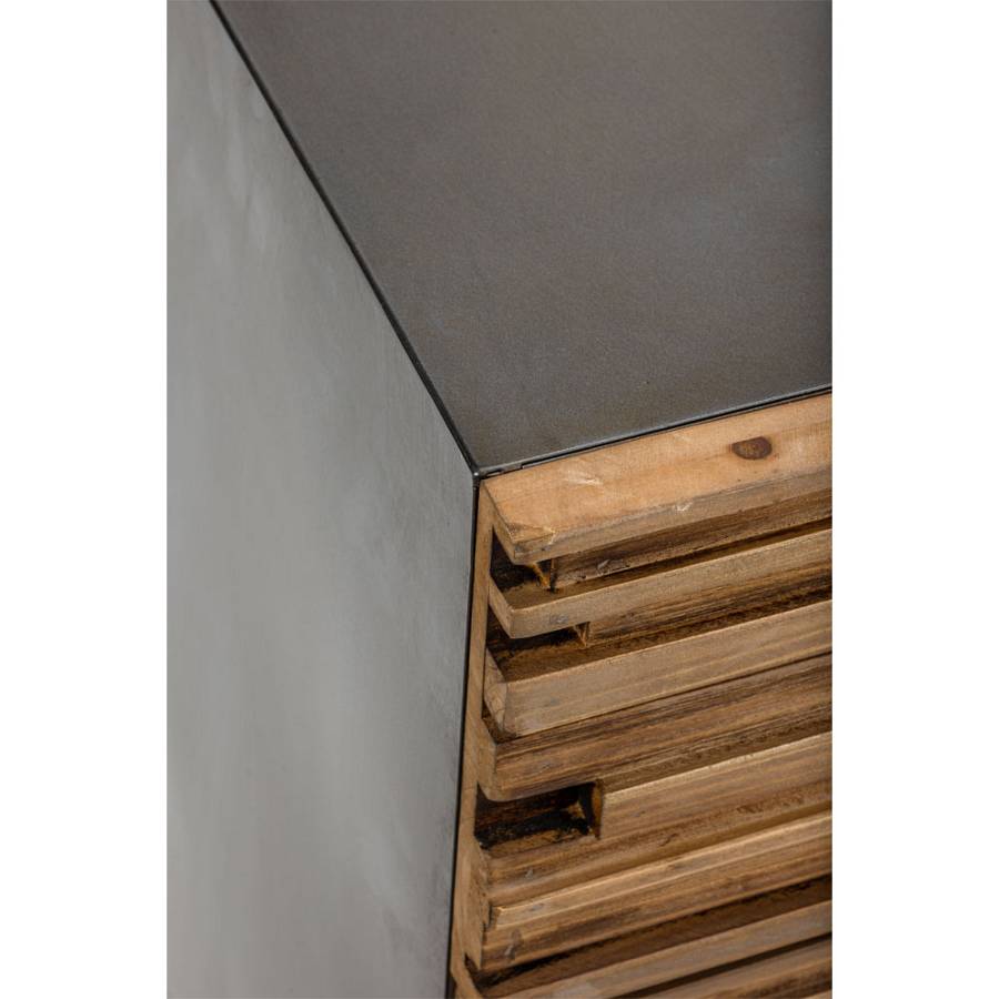 COAST ΣΥΡΤΑΡΙΕΡΑ 3ΣΥΡΤΑΡΙΑ ΜΑΥΡΟ ΦΥΣΙΚΟ 90x37x79cm