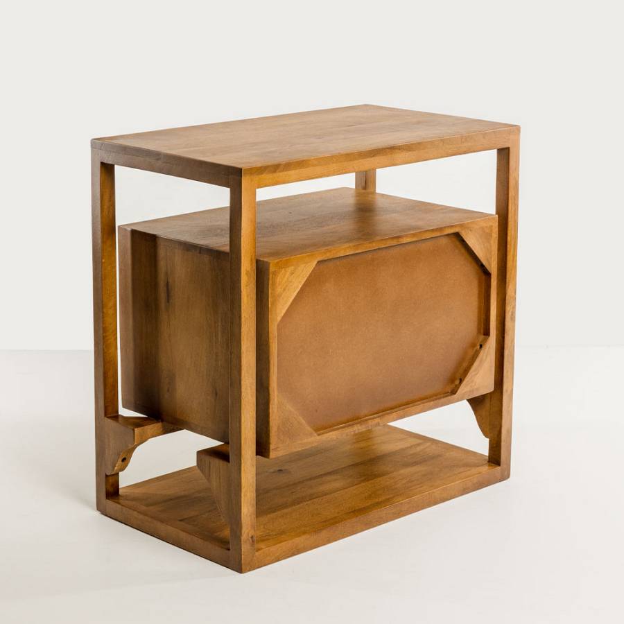 ELIS ΚΟΜΟΔΙΝΟ 3ΣΥΡΤΑΡΙΑ ΦΥΣΙΚΟ 65x38x65cm