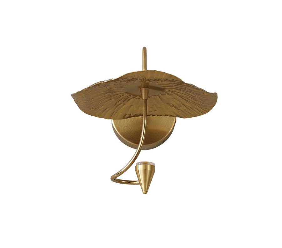 WLC 1290 ΑΠΛΙΚΑ ΜΕΤΑΛΛΙΚΗ  LED  ΝΟΥΦΑΡΟ  ΧΡΥΣΟ LED