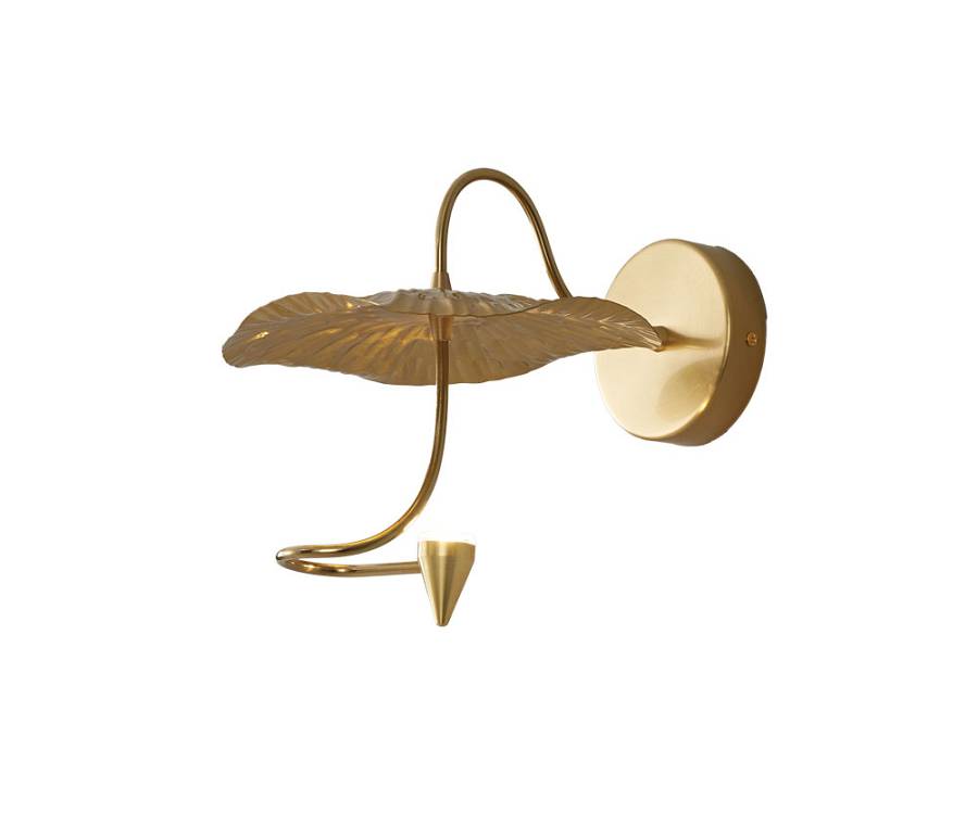 WLC 1290 ΑΠΛΙΚΑ ΜΕΤΑΛΛΙΚΗ  LED  ΝΟΥΦΑΡΟ  ΧΡΥΣΟ LED