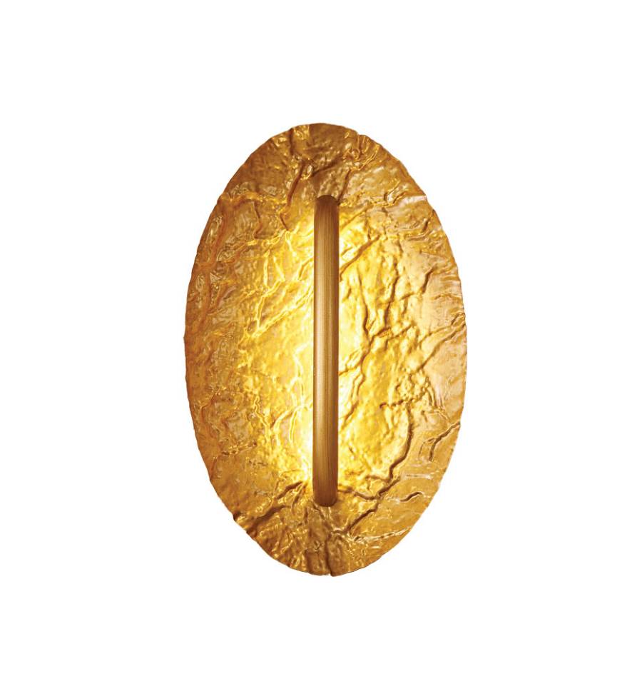 WLC 2495 ΑΠΛΙΚΑ ΜΕΤΑΛΛΙΚΗ ΟΒΑΛ  LED