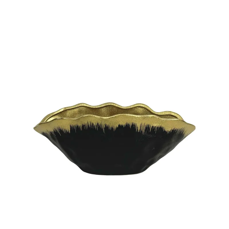 ΚΕΡΑΜΙΚΟ ΚΟΥΠ ΜΑΥΡΟ/ΧΡΥΣΟ ΟΜΠΡΕ ΕΦΕ ΚΟΧΥΛΙ - 29.2cm 1/12ΚΙΒ